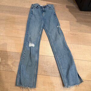 ZARA WOMENS SIZE 2 DENIM JEANS